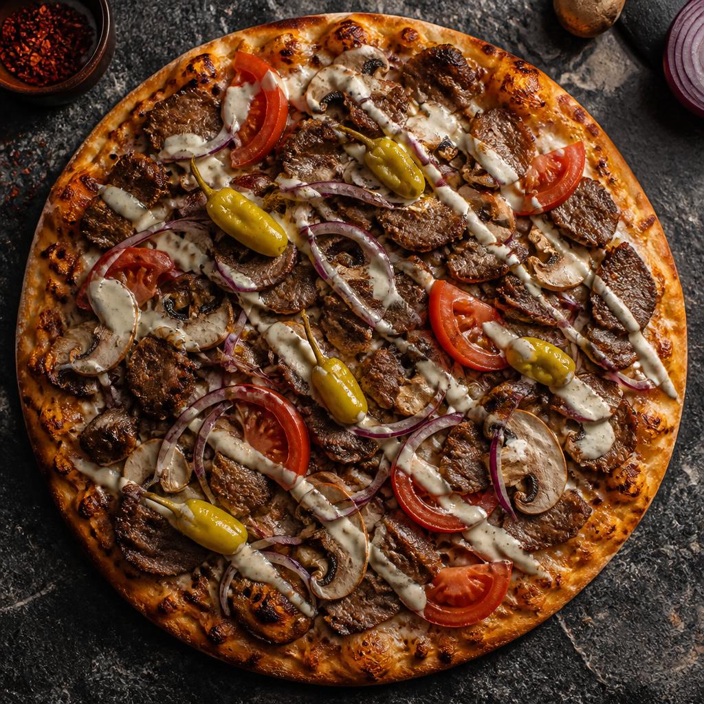 Pizza Kebabpizza